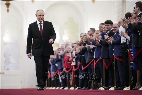 Upacara Pelantikan Presiden Rusia Vladimir Putin Masa Jabatan Kelima