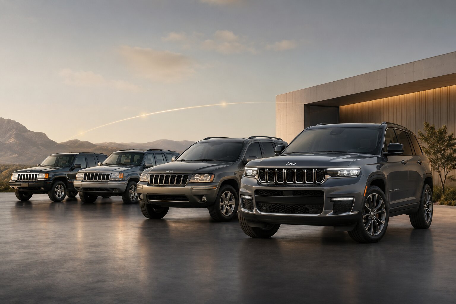 Evolusi Jeep Grand Cherokee Menjadi SUV Premium Global: Perjalanan Inovasi dan Transformasi Desain