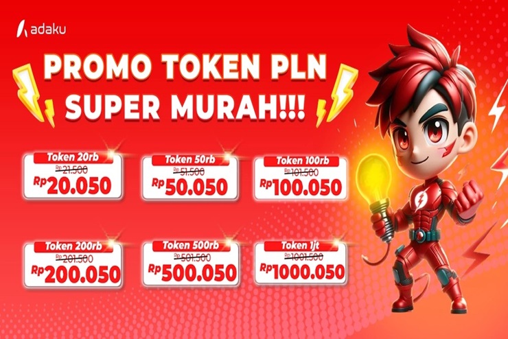 Adaku Aplikasi Beli Token Murah dan Menguntungkan