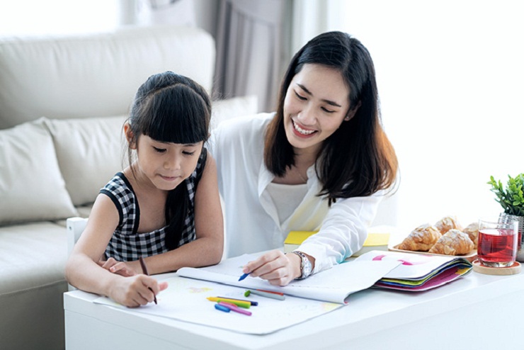3 Tips Menemani Anak Belajar Nyaman di Rumah